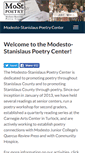 Mobile Screenshot of mostpoetry.org